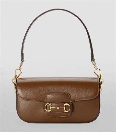 horsebit 1955 leather shoulder bag